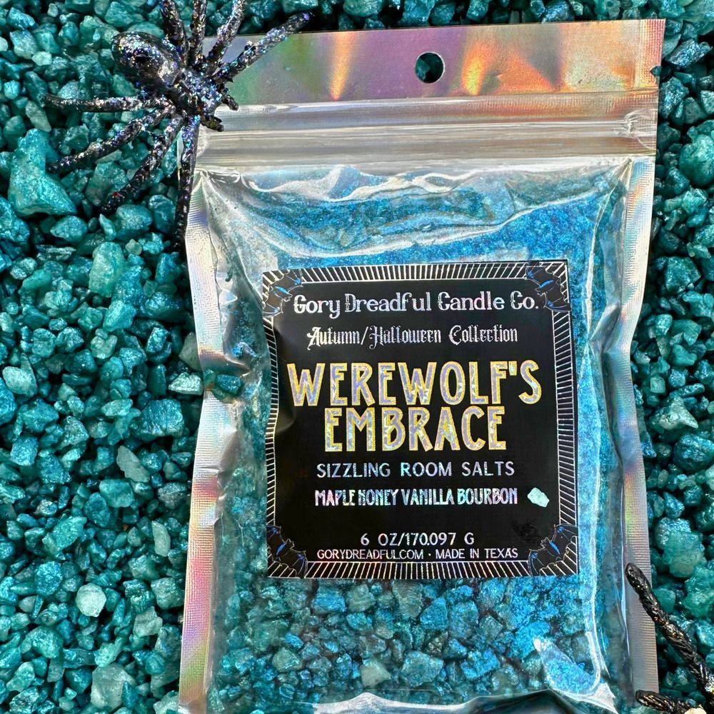 Werewolf's Embrace Sizzling Room Salt Crystal Potpourri: Maple Honey Vanilla Bou